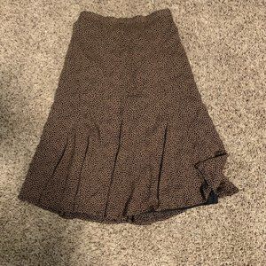 High Waisted Midi Skirt